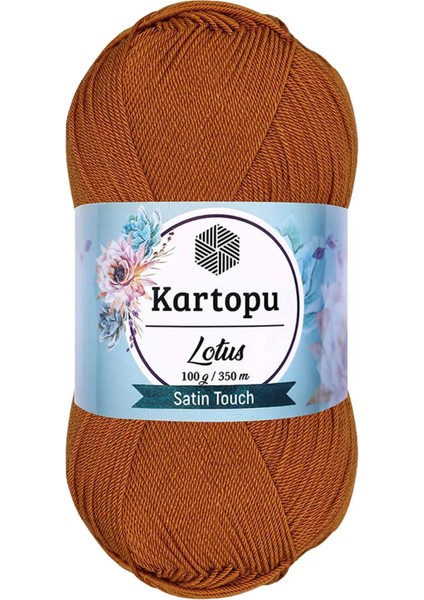 Litaetrend 1 Adet Lotus Bikini Büstiyer Bluz Örgü Ipi K302 Tarçın