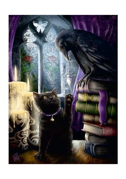 500P Puzzle Karga ve Kedi, Yapboz modelleri