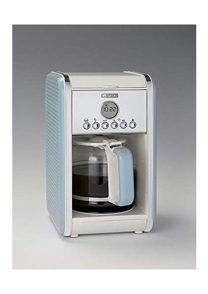 Filtre Kahve Makinesi Mavi 1342/05-2 Litre Temperli Cam Sürahi, 12 Fincan Kapasite, 960 Watt, Kahve Makinesi, LCD Ekran ve Zamanlayıcı modelleri