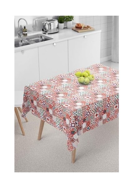 Renkli Etnik Desenli Masa Örtüsü, Sofra Bezi, Piknik Örtüsü Krem 140 x 200 TYCDB039A05F689505 fiyatları