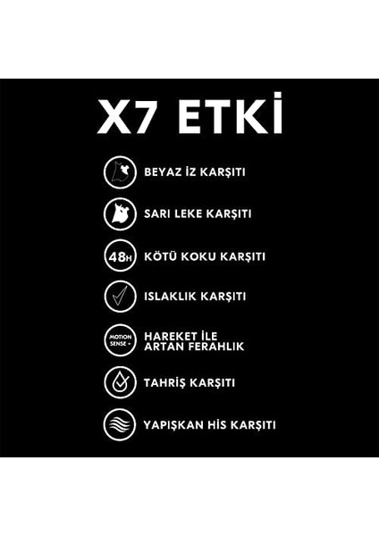 Rexona Motionsense Kadın Stick Deodorant Invisible On Black+White Clothes 48 Saat Etkili 50 G