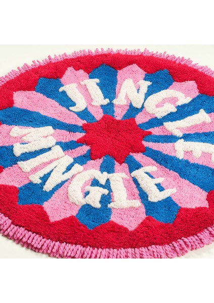 Punjab Pamuk %100 Pamuk Banyo Paspası 70 cm Renkli