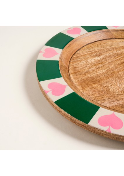 Lakrı Mango Ağacı Supla 32X32X3 cm Yeşil