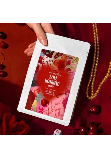 Luminara Studio x Love Bombing Coffee - Kiraz Aromalı Filtre Kahve, 200 gr modelleri