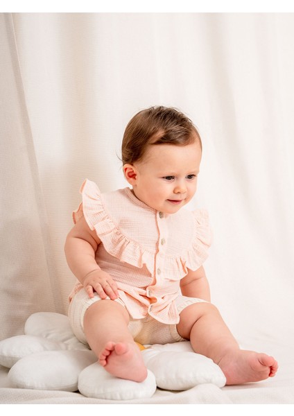 Şile Bezi Gömlek ve Şort Takımı – 3-24 Ay Yazlık Bebek Set fiyatları