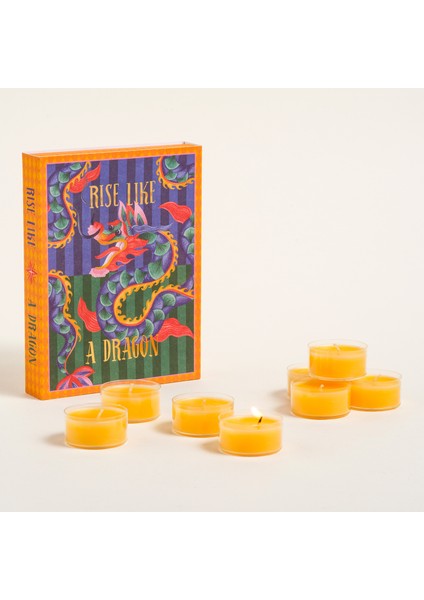 Misi Parafın Mum 12X16 cm Sarı