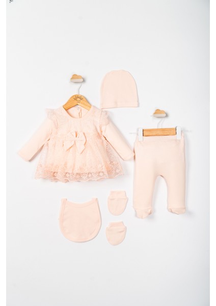 Kız Bebek Mevlütlük Hastane Çıkışı 5’li Set