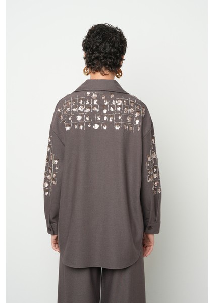 Kadın Robası ve Kolları Nakış - Boncuk Işlemeli Ceket indirimleri