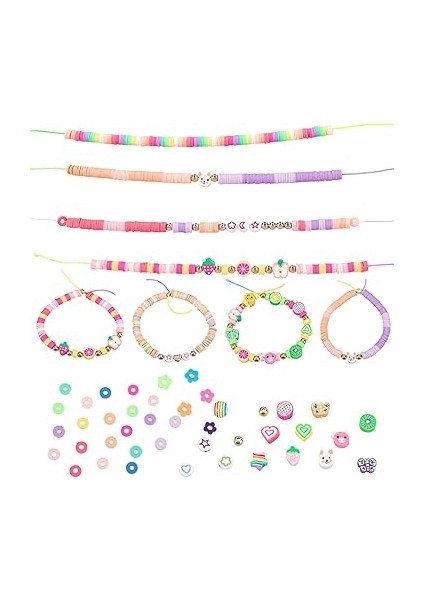 13182 Topmodel – Dıy Boncuk Seti, 20 Farklı Boncuk Türü, Yaratıcı Bileklik ve Zincir Tasarımı Için fırsatları