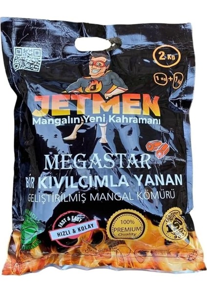 Megastar Mangal Kömürü 2kg