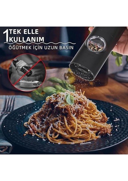 Mio Sg2 600MAH Şarj Üniteli Işıklı Tuz Karabiber Değirmeni fırsatları