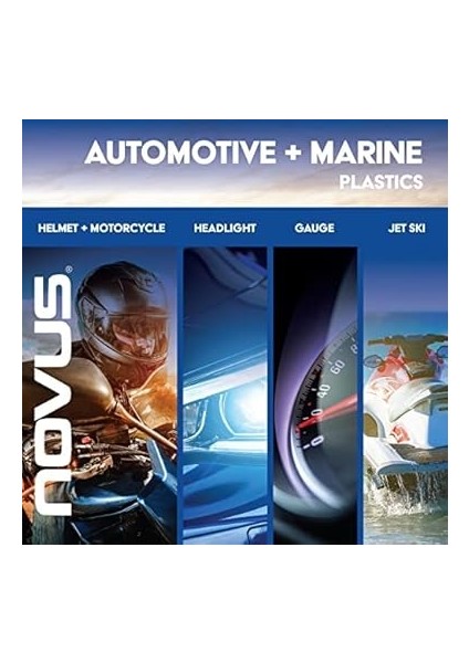 One Novus Plastik Akrilik Cila Kiti Çizik Giderici (3 Paket, 56 G Başlangıç Paketi) indirimleri