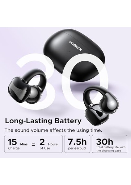 Hitune S3 Kablosuz Kulaklık, 5.4, Açık Spor Kulaklık, Klipsli ve Gürültü Önleyici Enc, 30 Saat Çalma, Hızlı Şarj, Usb-C, Hi-Fi, Ipx5 Su Geçirmez, Siyah fiyatları