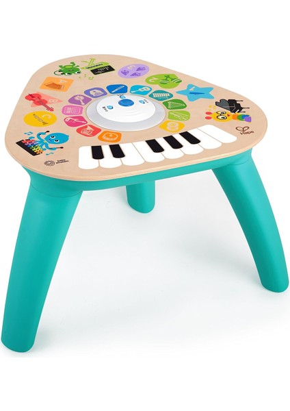 Zeki Ayarlama Masası Sihirli Dokunuş Elektronik Ahşap Aktivite Yürümeye Başlayan Oyuncak, 6 Aylık ve Üzeri