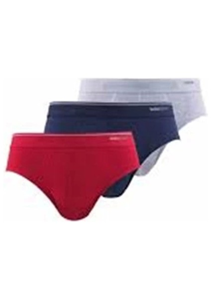 Erkek Pamuklu 3lü Boxer Slip 9672