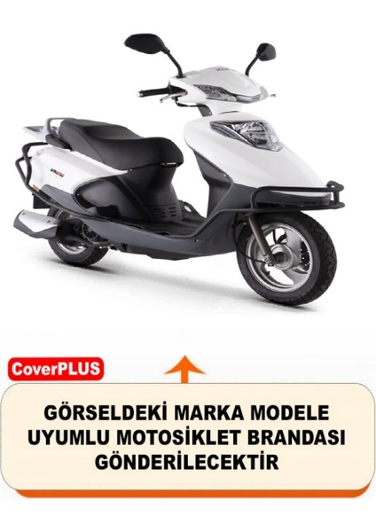 Kuba City Go Branda Motosiket Brandası (Gri Renk) Motor Örtüsü Çadır Su Geçirmez Motosiklet Kılıfı Motor Brandası fiyatları