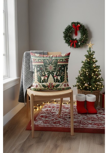 Christmas Kırlent Kılıfı DS46 fiyatları