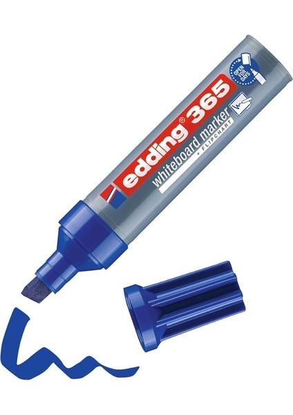 365 Beyaz Yazı Tahtası Kalemi - Mavi - 1 Kalem - 2-7 mm Kesik Ucu