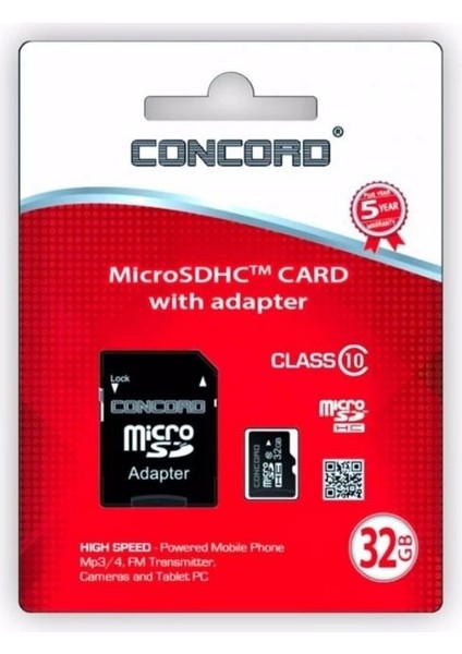 Ultrahız 32GB Micro Sd Hafıza Kartı: Yüksek Performans ve Geniş Depolama Kapasitesi ( Lisinya )