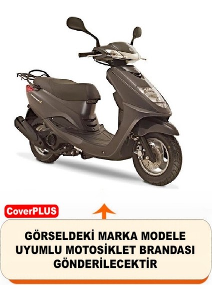 Yamaha Cygnus L Branda (Arka Çanta Uyumlu) Motosiket Brandası (Siyah Renk) Motor Örtüsü Çadır Su Geçirmez Motosiklet Kılıfı Motor Brandası fiyatları