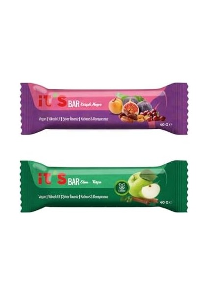 It&apos;s Meyve Bar - Karma Kutu - 40G x 12 Adet (2 Çeşit) fiyatları