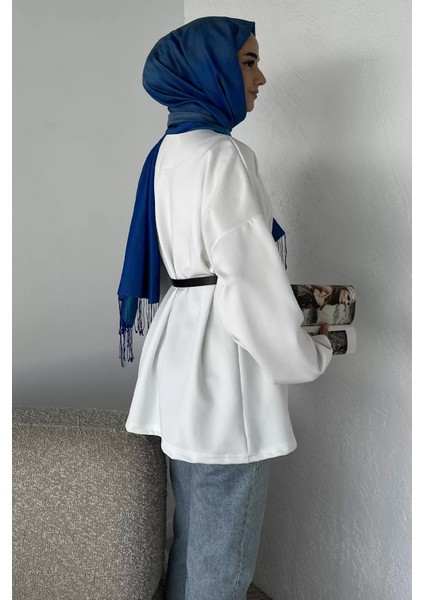 Likralı Tesettür Ceket P-00018893 modelleri