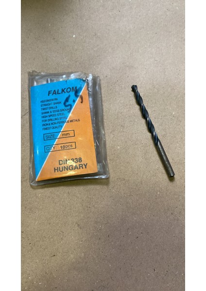 Matkap Ucu 5.5 mm Hss Demir - Çelik - Metal - Aliminyum 1 Adet