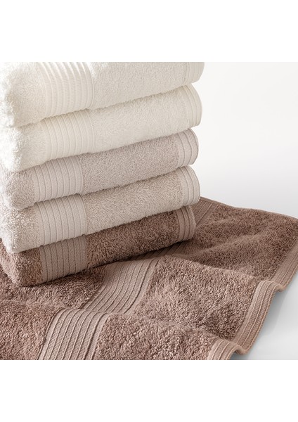 Balera 6'lı El / Yüz Havlu Seti - Ekru / Bej / Kahve modelleri