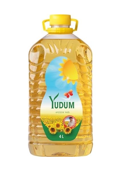 Yudum Ayçiçek Yağı 4 Lt