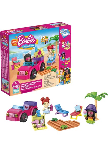 Brands Construx Cabrio Plaj GWR79, Çocuklar Için Bina Oyuncakları