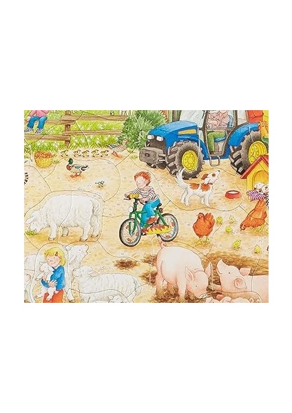 RPC063321 Çerçeveli Çocuk Yapboz, Büyük Çiftlik fiyatları