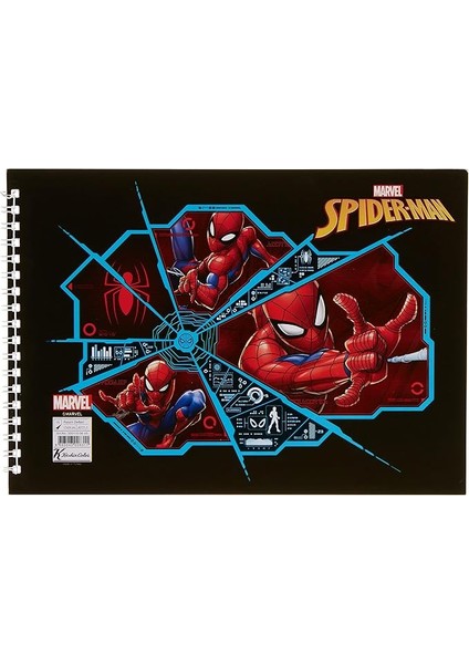 Color Spiderman 17X25 15YP.RESIM Defteri