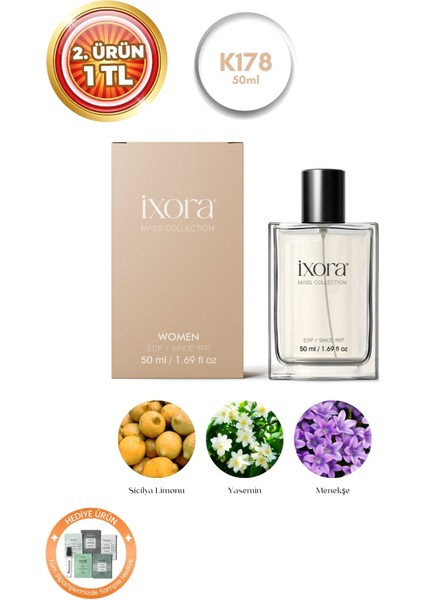 Ixora K178 Love Edp Kadın Parfüm 50 ml