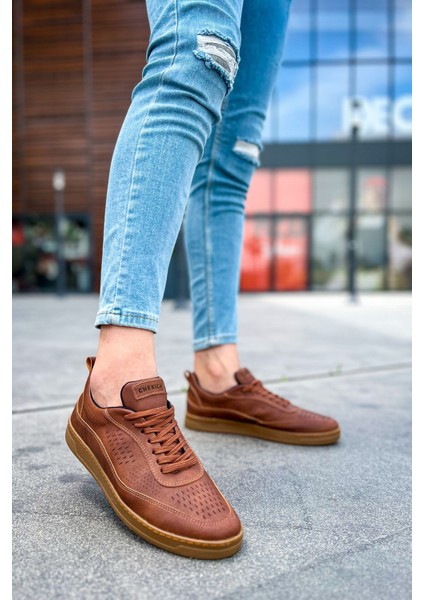 CH157 - Ckt Retro Erkek Ayakkabı Taba