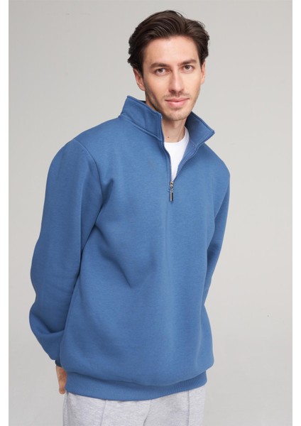 817 Erkek 3 Iplik Manşet Paça Eşofman Alt Grimelanj