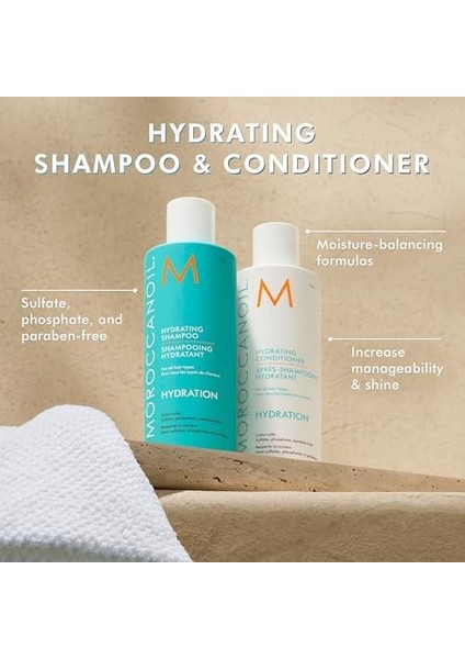 Moroccanoil Hydrating Nemlendirici Şampuan, 250 ml