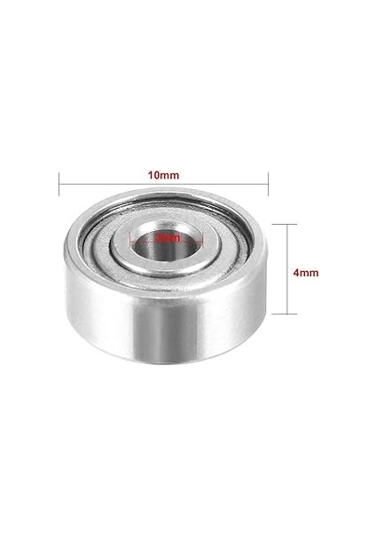 Magnet 10 Adet 623ZZ Rulman, Metal Mühürlü Minyatür Bilya, 3X10X4-3D Mikro Yazıcı Rulmanı fiyatları
