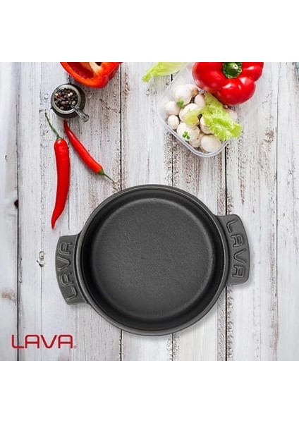 Pişirme Kabı, Lv Eco Gv 11, Yuvarlak Güveç, Çap 11 Cm, Dökme Demir, Siyah fiyatları