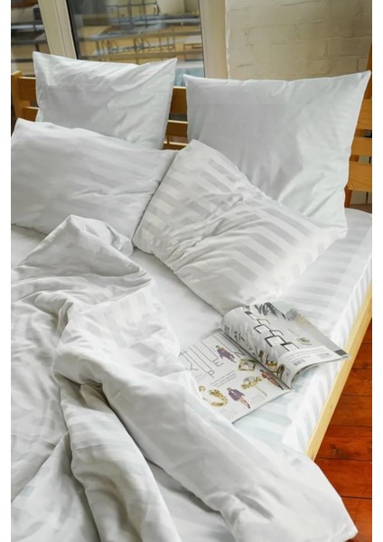 Çift Kişilik Çarşaf Düğmeli Nevresim TAKIM%100 Pamuk 2 Adet Yastık KILIFI,83TEL