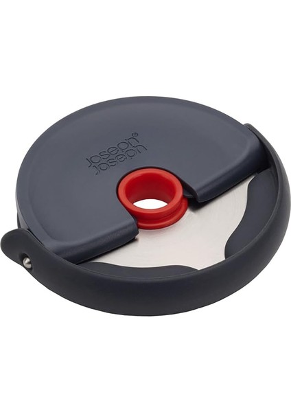 Joseph 20038 Disc Easy-Clean Pizza Diski, Gri/kırmızı
