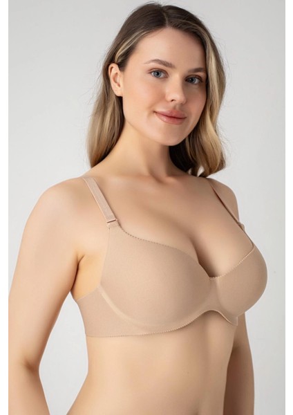 Nurteks 1005 Kadın Lazer Kesim Desteksiz Sütyen