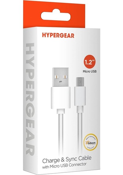 Micro USB Şarj ve Senkronizasyon Kablosu, Beyaz fiyatları