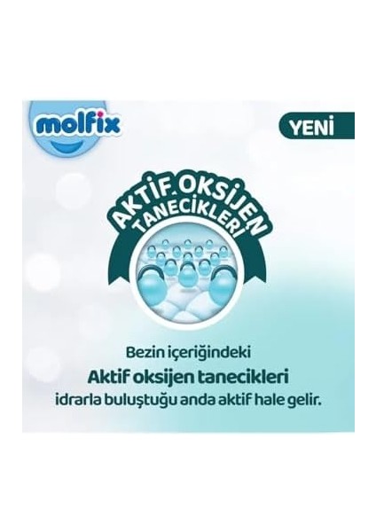 Molfix Oks Junior 42'li Bebek Bezi fiyatları
