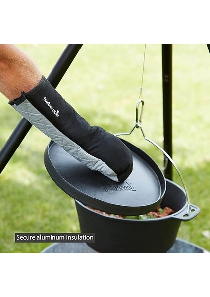 Uzun Siyah Eldiven Pamuk ve Aluminyum 40 cm fiyatları