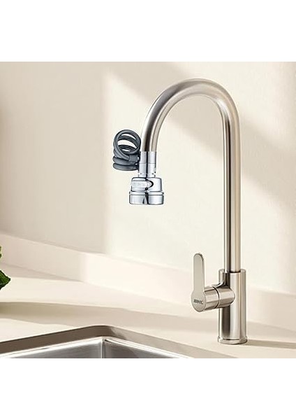 Uzatılabilir Tasarruflu Musluk Başlık - Çek Bırak Ucu 3 Fonksiyonlu, Yeni Nesil Kolay Kullanım, Püskürtücü Eki modelleri