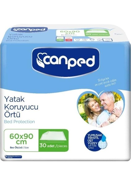 60X90 cm 30LU Yatak Koruyucu Örtü