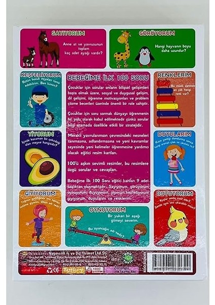 Için Ilk 100 Sorular Kelime Zeka Kartları Eğitici Yeni Doğan Kartları fırsatları