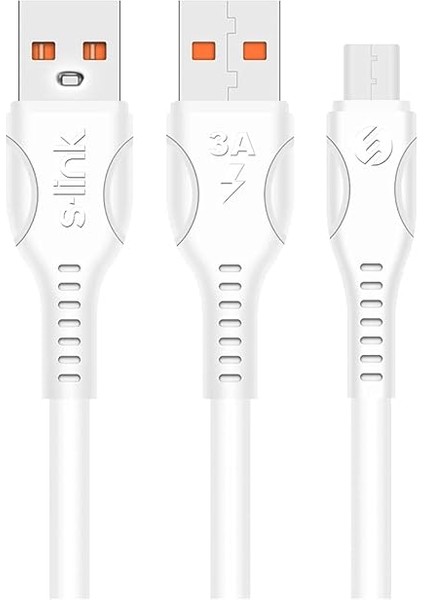 SL-X241 3A Micro USB Güvenli Hızlı Data + Sarj Kablosu fiyatları