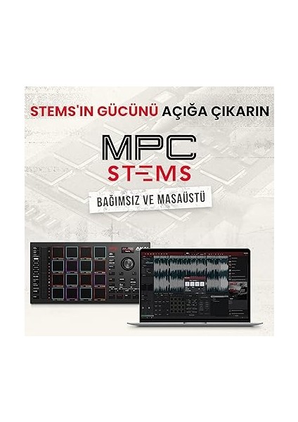 Professional Mpc Studio - USB Mıdı Controller ve Bateri Makinesi, Mpc Pedleri, Beat Yapımcısı LCD Ekranı, Atanabilir Dokunmatik Şerit, 16 Hıza Duyarlı Rgb Pedi, Mpc Yazılımı Dahil indirimleri