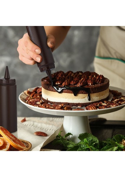 5'li Kapaklı Fişek Sosluk – Akıtmaz & Kapanabilir Uçlu Sıkma Sos Şişesi (250 ml / 500 ml / 750 ml / 1000 Ml) fırsatları